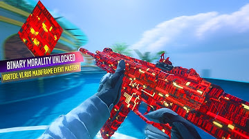 I UNLOCKED BINARY MORALITY🤩CAMO in MW3 but there