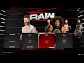 WWE 2k25 WWE Universe Gameplay part 1 CM PUNK Gunther 