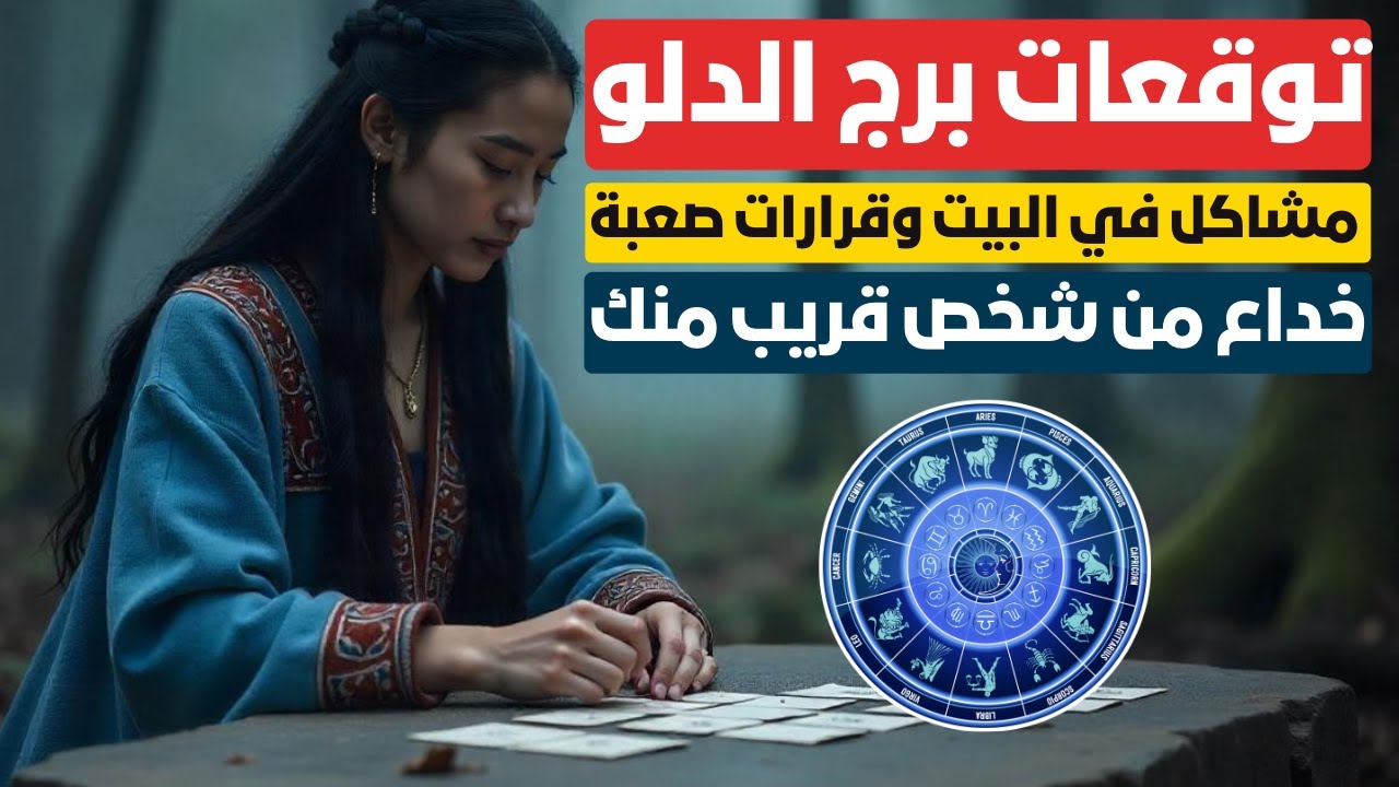 توقعات برج الدلو ♒ أشخاص مقربين منك بيخططوا ضدك ⚠️ مشاكل في البيت وقرارات صعبة 🏠