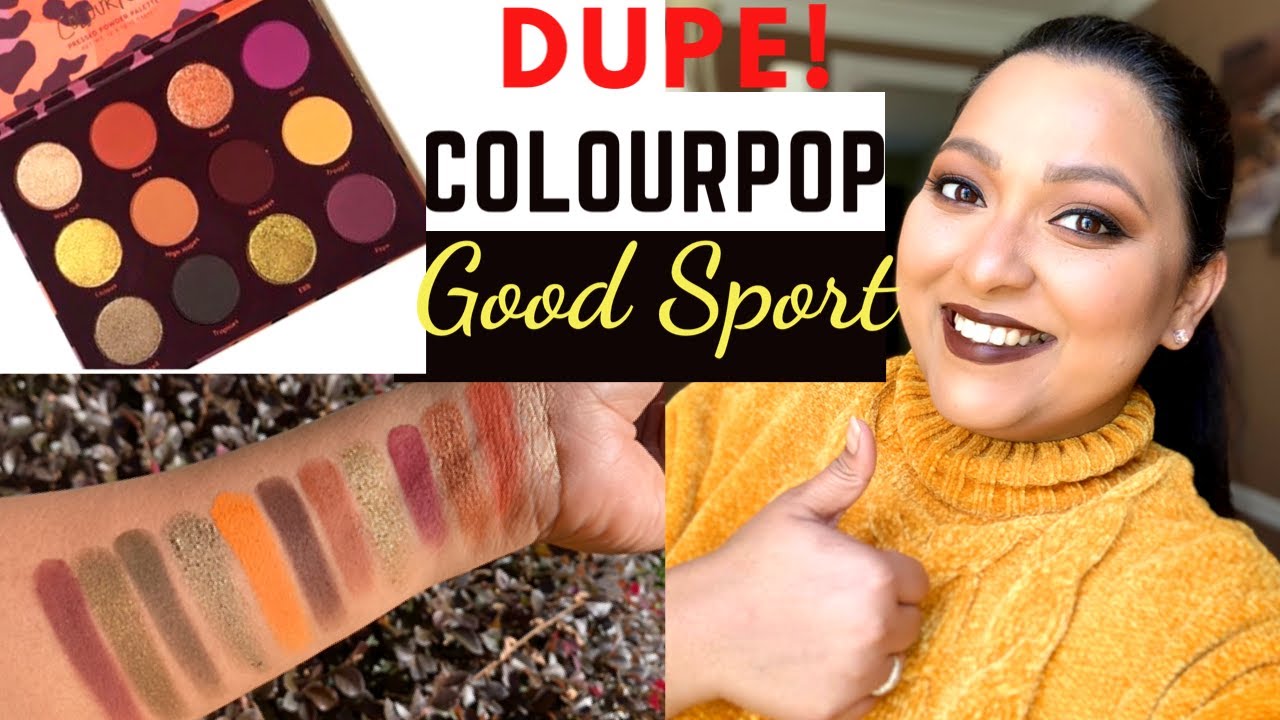 COLOURPOP GOOD SPORT PALETTE DUPE | SMITHY SONY