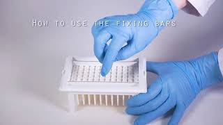 XDB Xpress Dialysis Box How tu use the fixing bars_scienova GmbH
