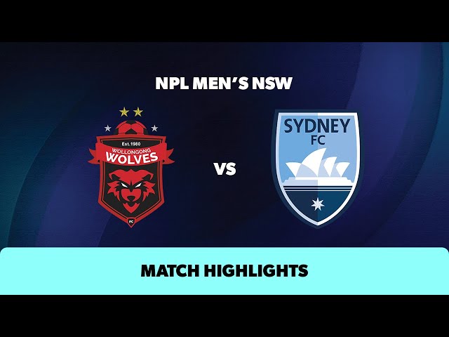 NPL Men's NSW Round 11 Highlights – Wollongong Wolves v Sydney FC