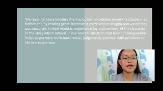 Learning Task 2:Think and share literature