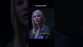 Carrie interviews Brody Part 1of 2 #shorts #homeland