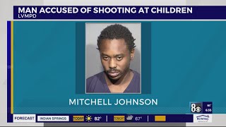 Las Vegas man faces child abuse charges after shooting at 2 children