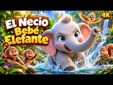 El Necio Bebé Elefante 🐘 | 3D 4K | Cuentos infantiles para dormir en Español