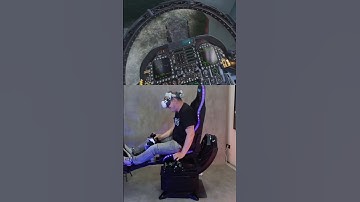 YAW3 Motion Simulator - ENDING IN THE SEA - DCS World Carrier Landing  #dcs #vrgaming #flightsim