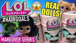 LOL Surprise #HAIRGOALS REAL DOLLS FIRST LOOK | L.O.L. Series 5 + Series 4 Wave 3 Color Changes