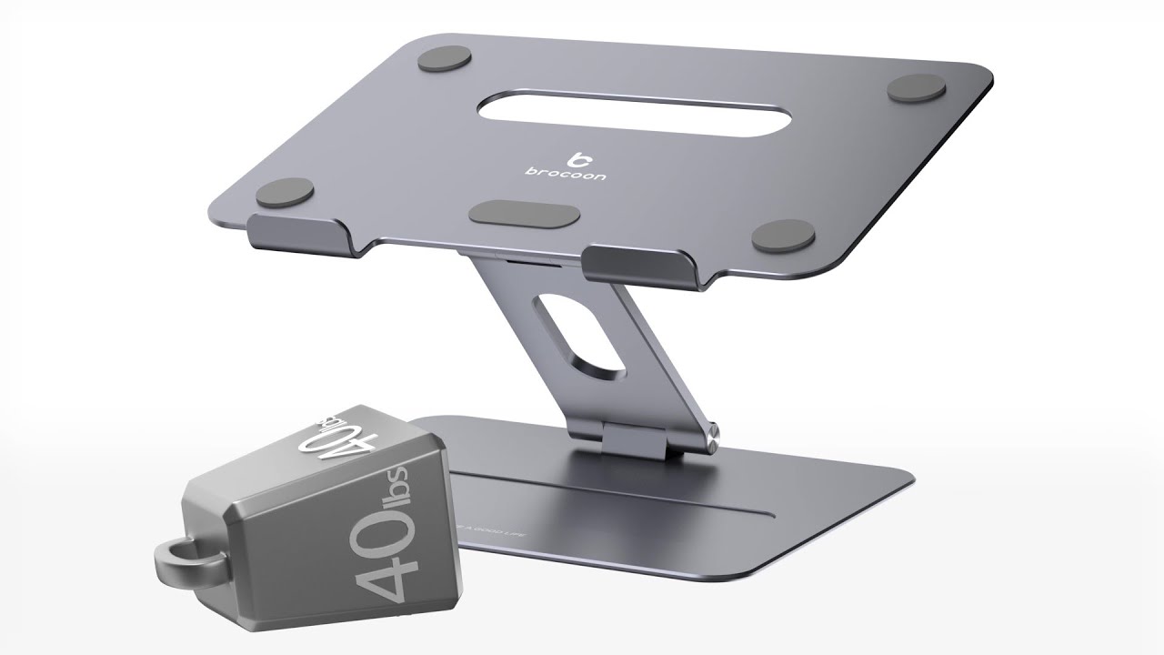 brocoon Adjustable Laptop Stand To Live a Good Life amazonlaptopstand amazon macbookstand