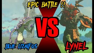 Lynel VS Blue Lizalfos (The Legend of Zelda: Tears of the Kingdom)