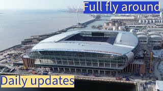 New Everton FC Bramley Moore stadium update