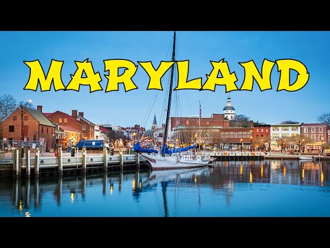 Video: Bản đồ, Vị trí và Địa lý Maryland