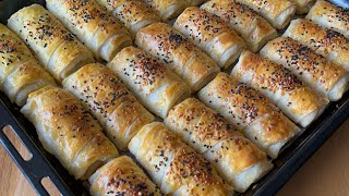 FİNALİNİ ZOR ÇEKTİM❗️KAPIŞ KAPIŞ GİTTİ❗️ANINDA BİTTİ❗️KIYMALI BÖREK TARİFİ 👌💯