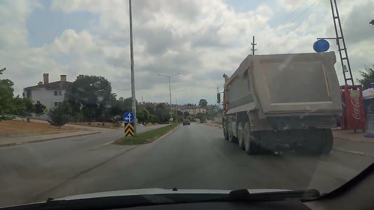 Sakarya Camili direksiyon sınav alanı ikinci güzergah