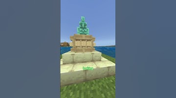 How to build a Statue of Liberty in Minecraft