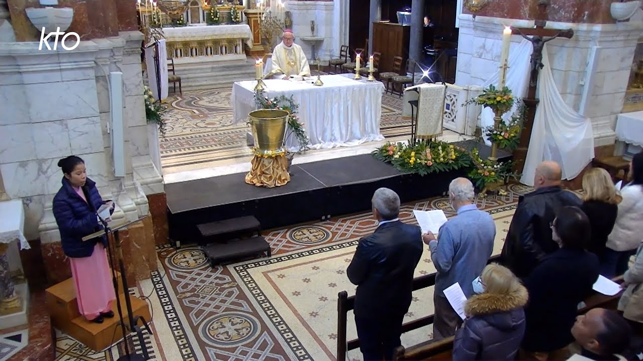Messe de la Résurrection 2023 à Notre-Dame de la Garde - YouTube
