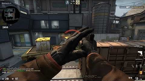 CSGO: AWP Ace on Train