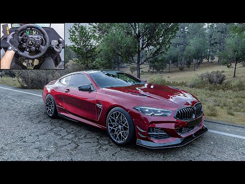 BMW M8 Coupe - Forza Horizon 5 | Logitech G923 Steering Wheel