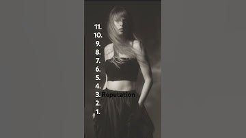 My top 11 TS albums after the TTPD came out #taylorswiftalbum #taylors #greenscreen #taylorswift