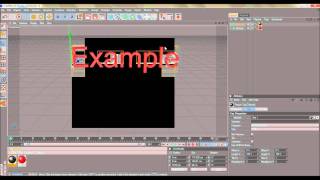 Tutorial - How To Make 3D Text In Cinema 4D For PhotoShop! | by JHGraphiczDesigns
