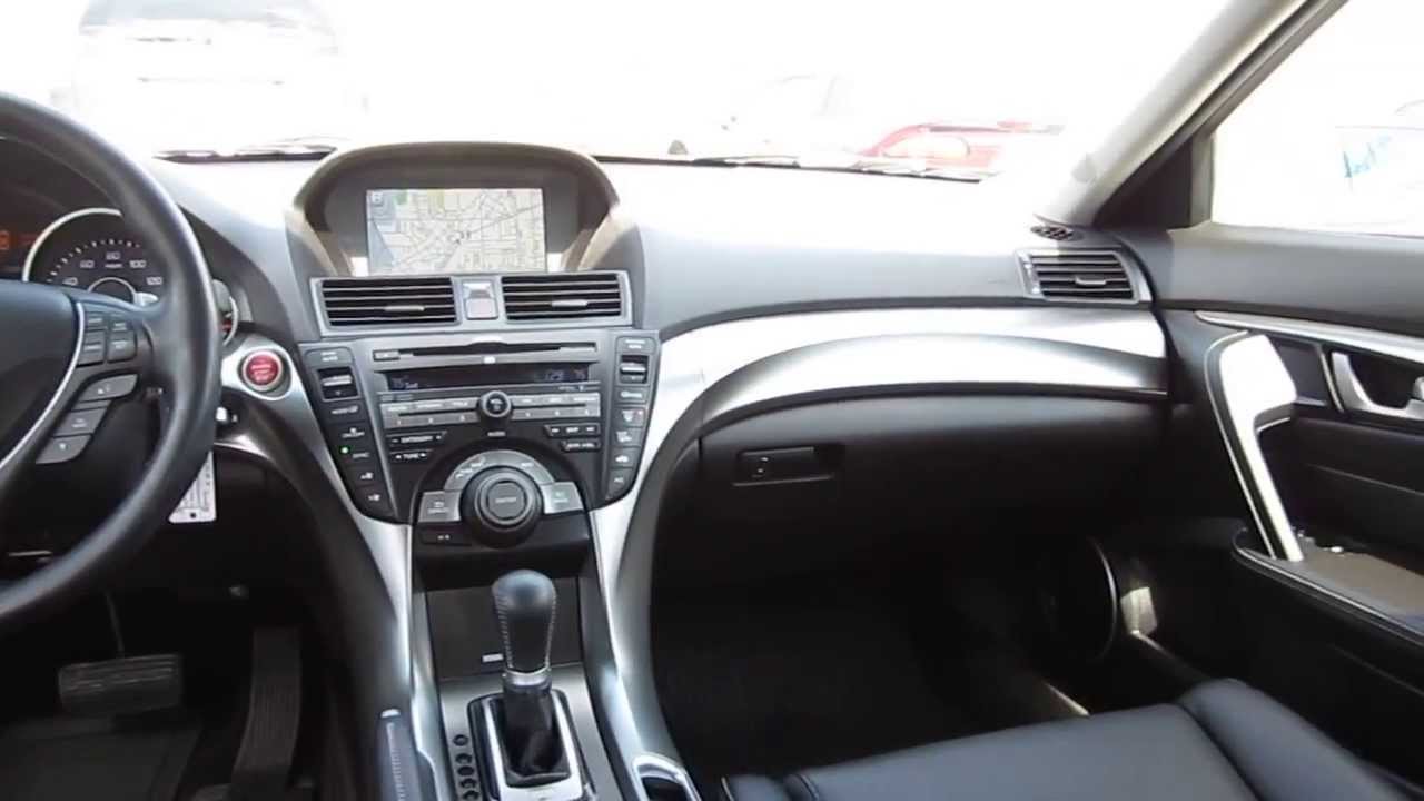 2010 Acura Tl Silver Stock 12470p Interior Youtube