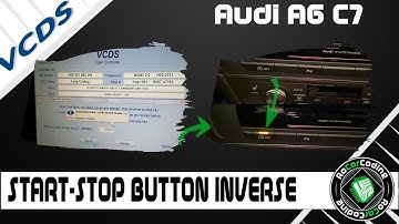 INVERSE START-STOP SYSTEM | AUDI A6 C7 | VCDS CODING