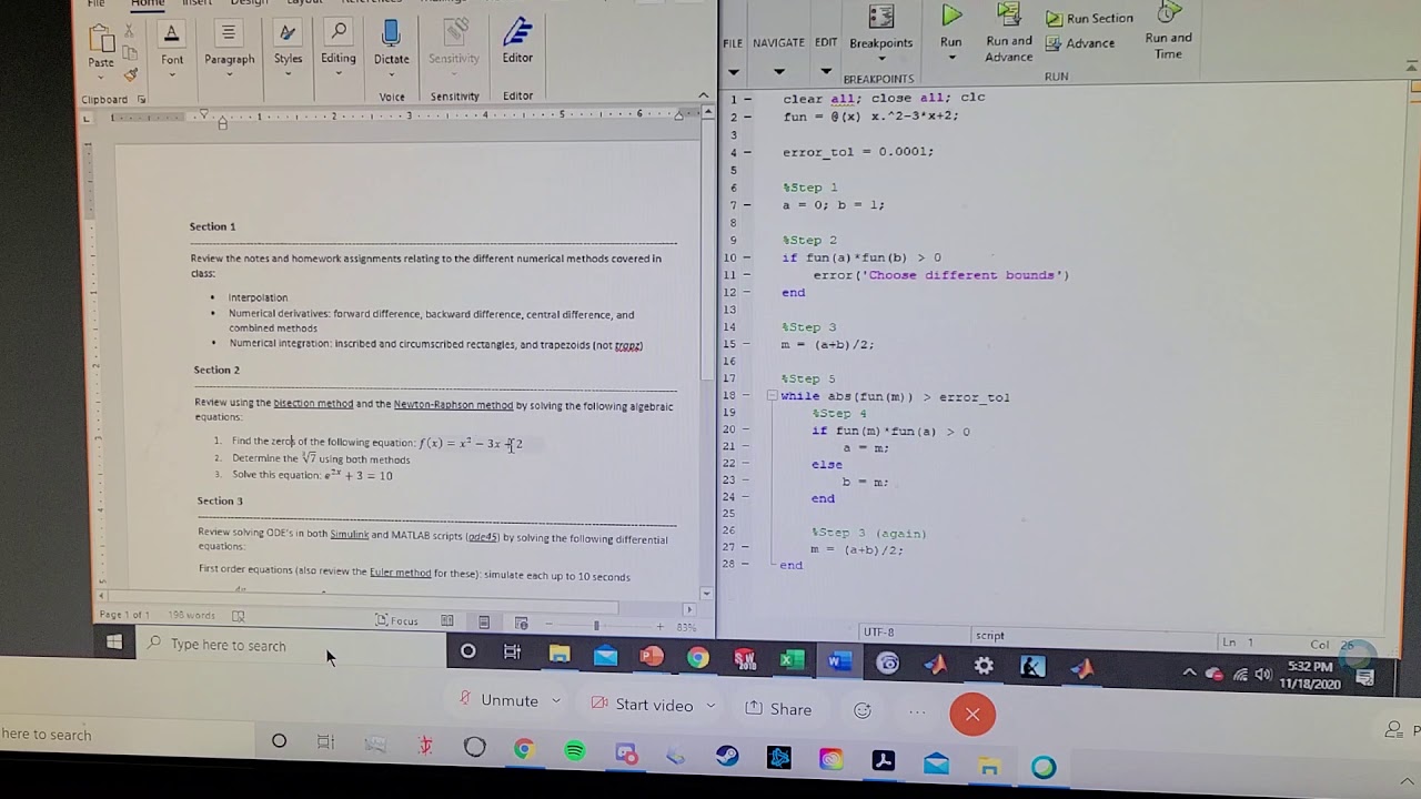 Matlab Exam 3 Review In Class - YouTube