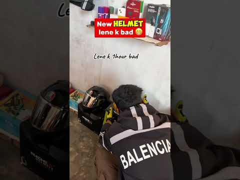 The garib rider buy a new helmet 😍 #thegaribrider #ridex #helmet #rider The garib rider buy a new helmet 😍 #thegaribrider #ridex #helmet #rider
