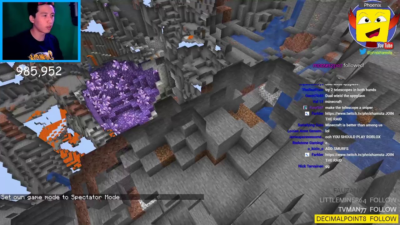 NEW Minecraft 1.17 Caves Update Snapshot (1M subscribers!) (!twitch) - ‎