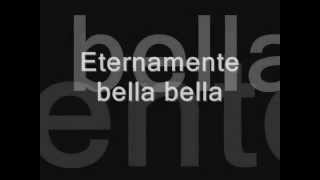 Eternamente bella bella Alejandra Guzman letra chords