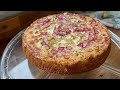 my grandma gave me this Rhubarb Cake Recipe! It’s so good, I make it all year long
