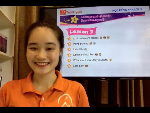 Video HỌC TIẾNG ANH LỚP 5 - Unit 2 - Lesson 2 (Part 1) -... - youtube
