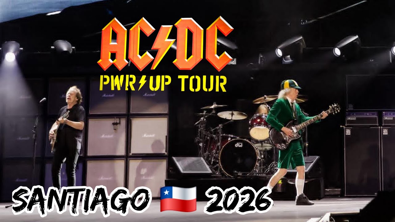 Santiago… Are You Ready? ⚡ AC/DC Return to Chile Tonight | Power Up ...