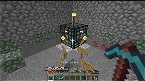 Breaking a Spawner (Fleckenstein SMP Minetest server)