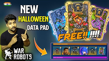 War Robot Data Pad | War Robots New Halloween Data Pads | war robots datapad opening