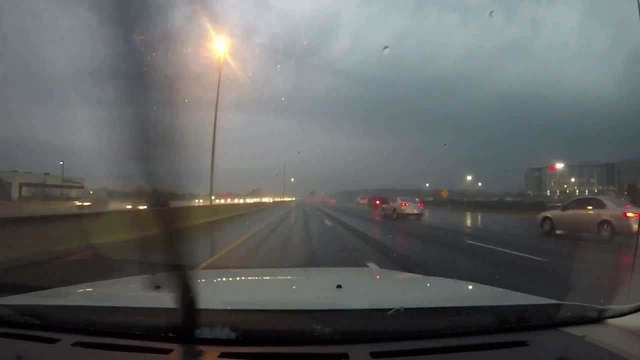 Caught in a Hail Storm Indianapolis April 8, 2015 YouTube