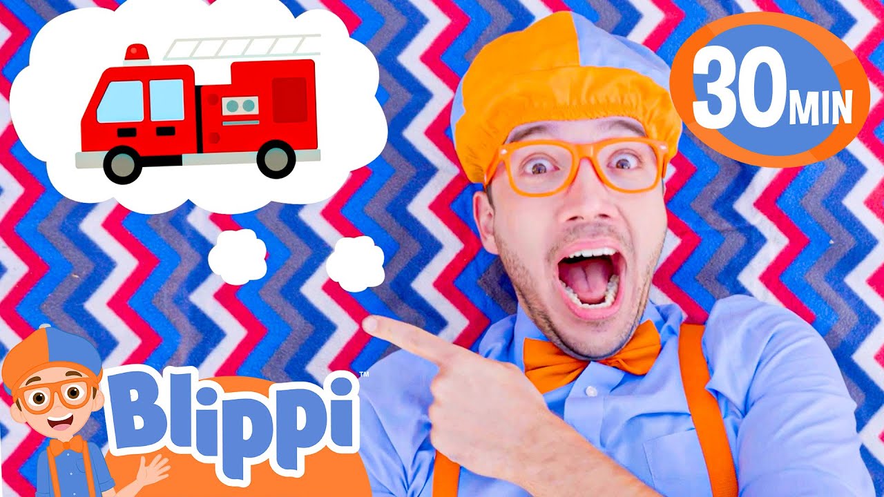 Fire Truck Song LOOP | Blippi Vehicles | Educational Videos For Kids Fire Truck Song LOOP | Blippi Vehicles | Educational Videos For Kids