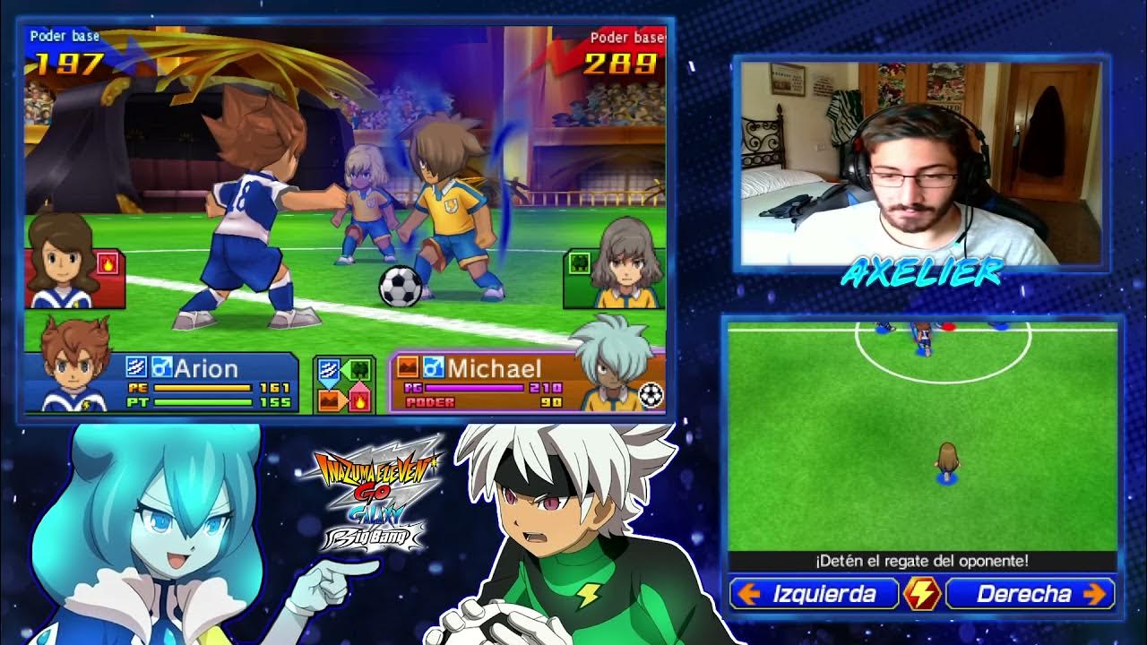 Cadenas de partidos y subiendo niveles [Inazuma Eleven GO GALAXY DIRECTO 14] YouTube