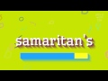 How to say "samaritan