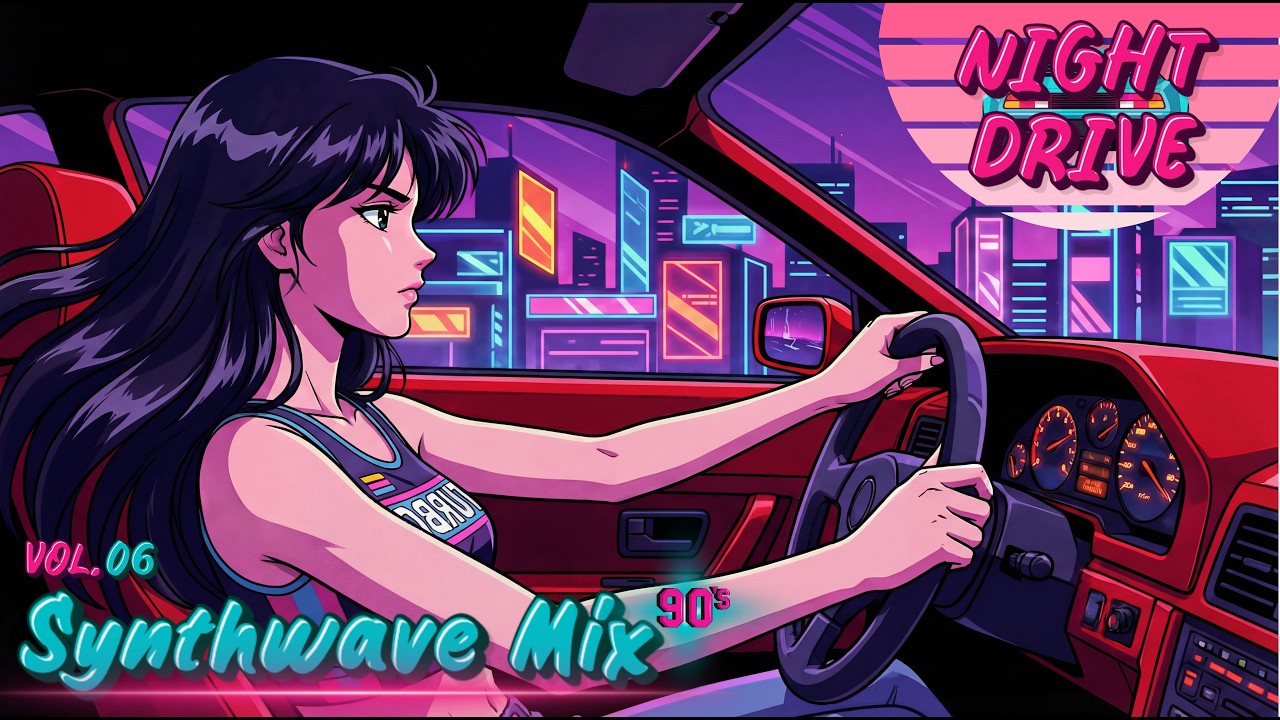 3AM. No Destination. (90s Anime Night Drive Synthwave)