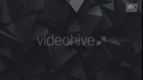 Dark Polygons | Motion Graphics - Envato elements