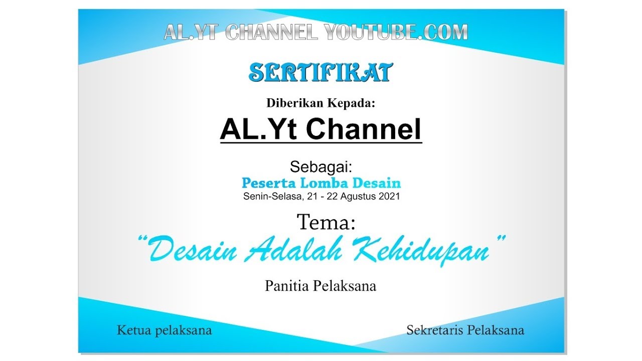  Tutorial  Cara Mudah Desain  Sertifikat CorelDRAW  X7  