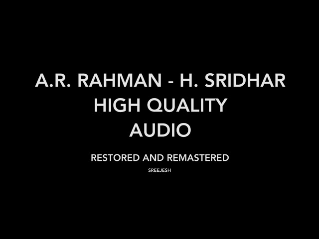 Muthu  Oruvan Oruvan | High Quality Audio | A.R. Rahman class=