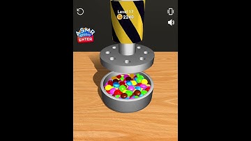 SMARTIES SQUEEZE! 😋😋 - ASMR Studio 3D - level #17 - High score - All levels