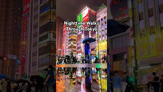 Night Time Walks In Tokyo