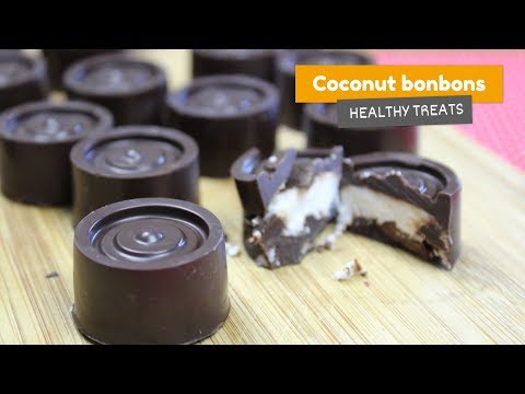 Coconut bonbons • 🇧🇷 Bombom Prestígio • Healthy treats #3