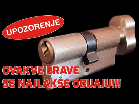 Video: Što radi cilindar brave za paljenje?