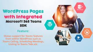 WordPress Pages with Integrated Microsoft 365 Teams SDK