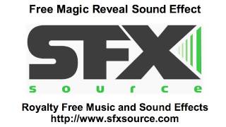 Free Magic Reveal Sound Effect