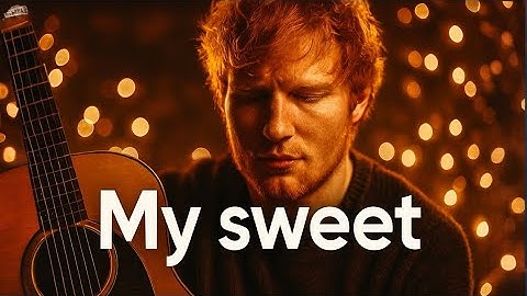 “My Sweet –  Inspired by  -Ed Sheeran   | Heartfelt Acoustic Ballad 2025”
